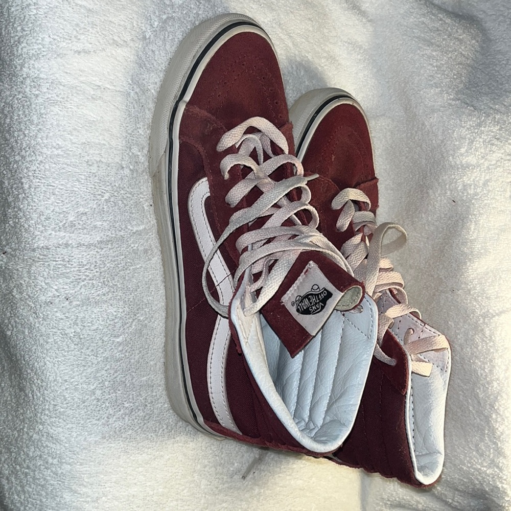 Vans suede high tops